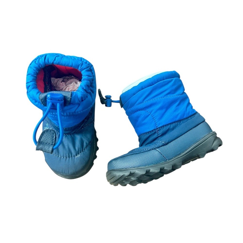 The North Face Blue Rain & Snow Boots Waterproof Insulated